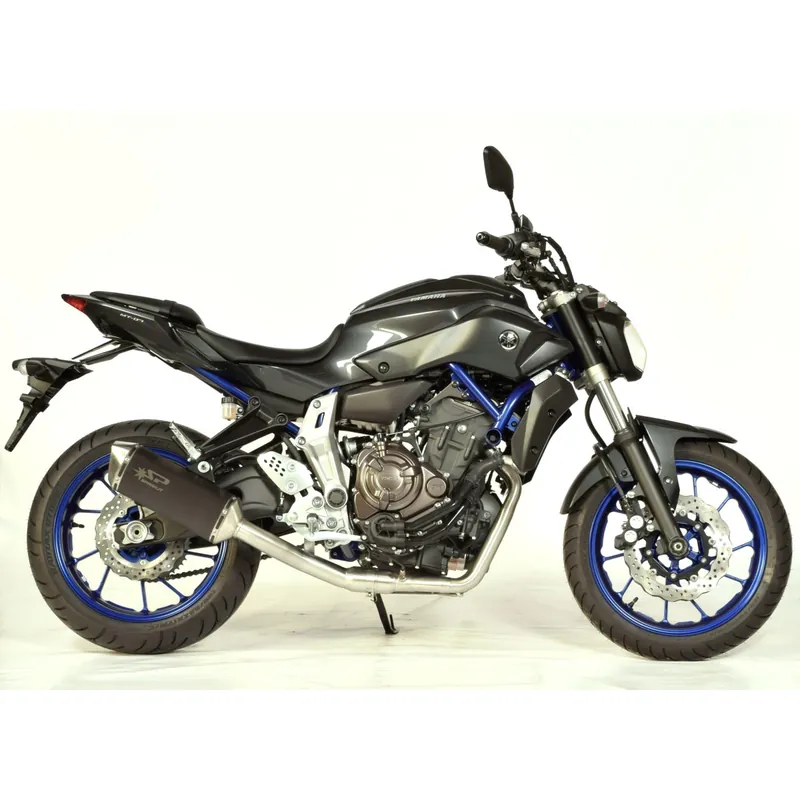 Yamaha MT-07 Sportauspuff SPARK Komplettanlage schwarz Online Kaufen